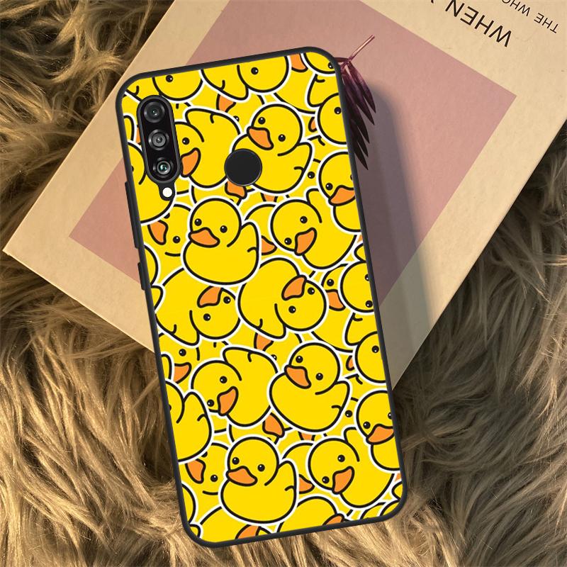 

Cartoon Cute Goose Duck For Huawei Nova 3i 7i 8i 11i 12i 9 10 SE Y60 Y61 Y70 Y72 Y73 Y90 Y91 P20 P30 P40 Lite Case Huawei Nova 12i