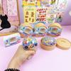 Colorful Bubble Dumpling Squeeze With Steamer Soft Tpr Dough Ball Decompression Fidget Toy Funny Creative Bun Gift