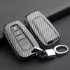 For Toyota Key Fob Cover, ABS carbon fiber pattern Key Fob Case Fit for 2017-2021 2022 2023 Toyota Corolla Camry RAV4 Highlander 4Runner Prius CH-R