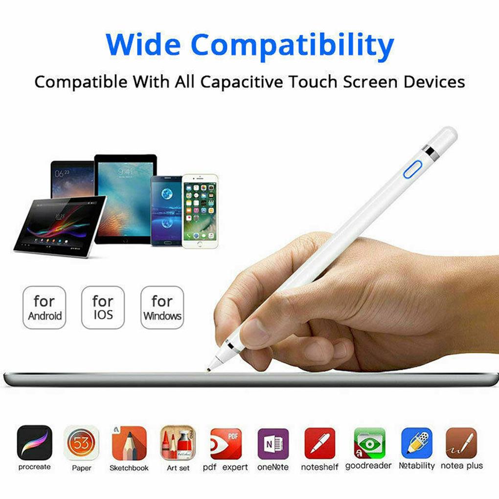 Capacitive Electric Laptop Touchscreen Pencil Computer Pen Portable Stylus Electronic Painting Notes Tool