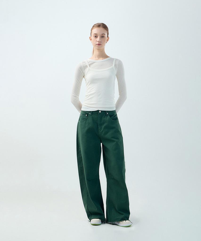 Potipo Natural Cut Cotton Pants