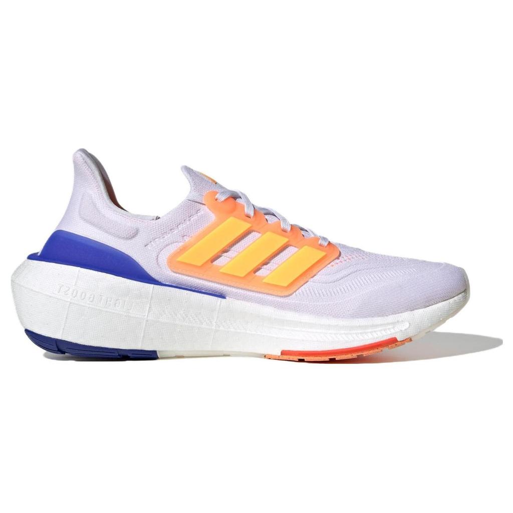 adidas UltraBoost Light Solar Gold Blue Men Sneakers White Cloud-White Lucid-Blue HQ6352