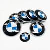 7-piece Set Is Suitable for BMW Group's Front and Rear Logo 82/74mm 45mm Steering Wheel 56/68mm Hubcap Replacement Badge.