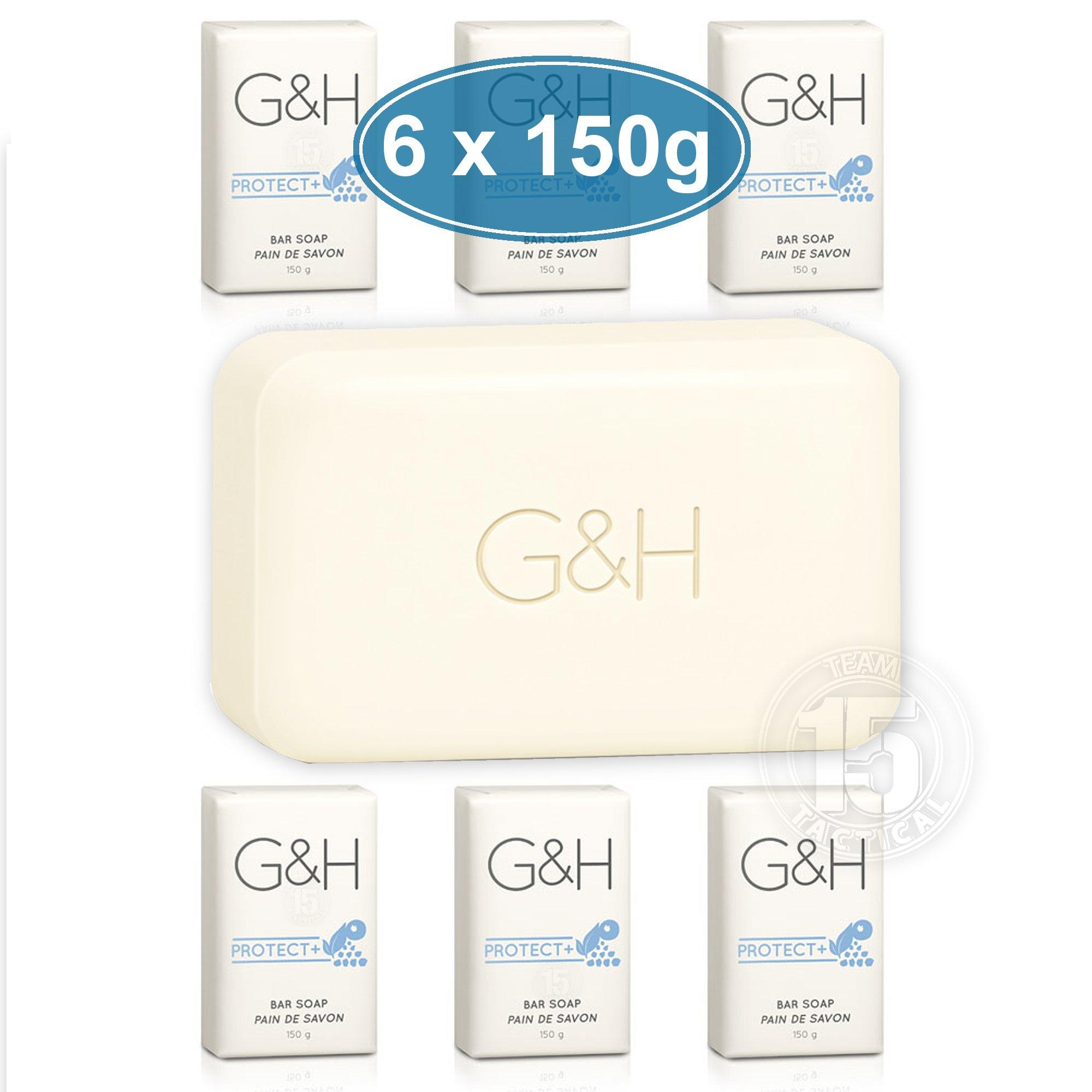 

Amway GH Protection Кусковое мыло 6 кусков по 150 г Мыло 900 & + – (Всего г)