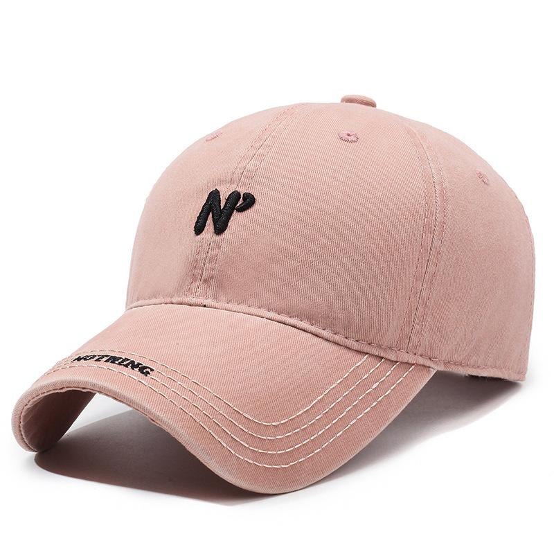 Embroidered Cap Men Women Retro Baseball Cap Spring Autumn Sun Hat