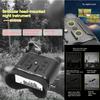 Outdoor Night Wearing Night Vision Telescope High-definition Digital Binocular Large Screen Infrared Helmet Night Vision Instrument