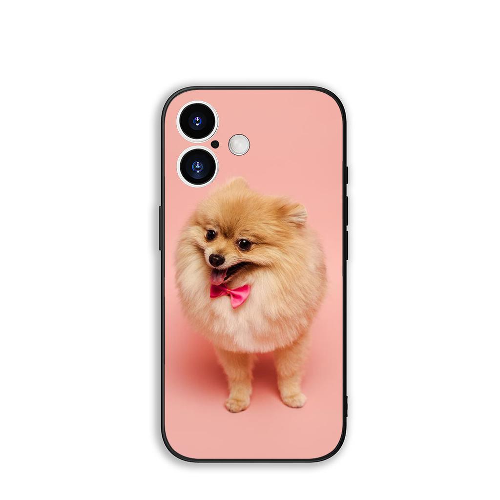 Funda Coque Cover for Apple iPhone 15 14 16 Plus XS 13 11 12 Pro Max XR X 16E ProMax Phone Case Pomeranian Dog