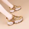 2025 Summer New Platform Dad Shoes Women's Super Fire Versatile Color Matching Muffin Casual Sports Shoes Little White Shoes Tide