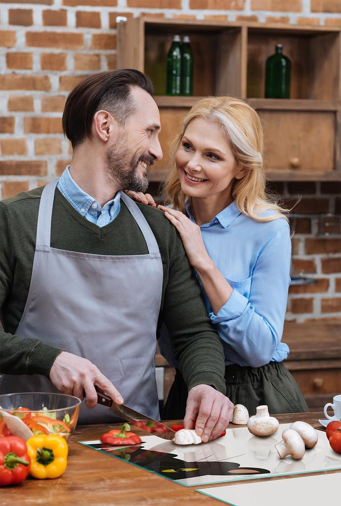 SZKLANA PŁYTA OCHRONNA NA KUCHENKĘ 85x52 KOT