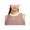 Nike Logo Color Block Rundhalsweste Damen Tops Rauchlila FD5636-208