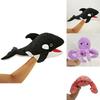 Cute And Soft Ocean Animal Hand Puppets For Kids Shark Turtle Whale And More! Interactive Playtime Fun Characters)