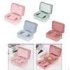 Organizer Box, Container Gift Portable Travel Case Display Er for Necklaces Earring Birthdays