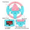 Simulation Copilot Steering Wheel Kid Simulate Driving Car Eletric Driving Vocal Toys with Lights Sound Vocal Musical Stroller