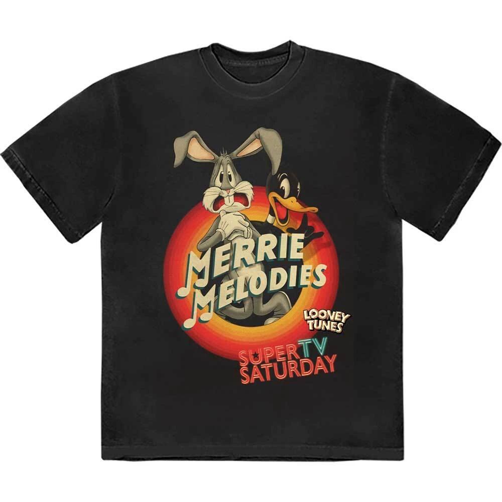 Looney Tunes Unisex T-Shirt: Merrie Melodies (Large) M