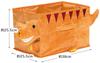 Skater Storage Storage Case for Organizing and Tidying Die-Cut Box, Up, Kids, Tyrannosaurus, Dinosaur, Dinosaur, Boys, Kids, ZSYB1-A