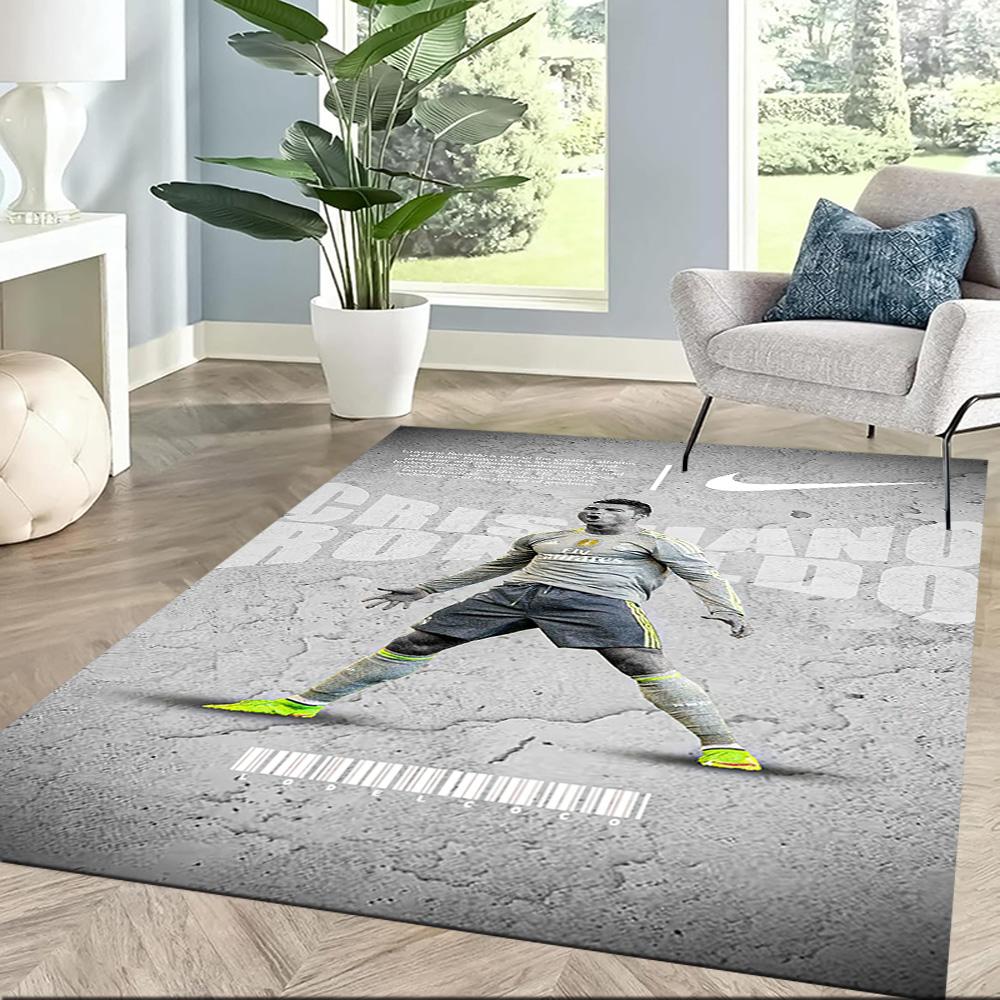 Cristiano Ronaldo Area Rug Perfect For Living Rooms Entryway Game Room Foyer Antislip Rug Anime Office Decor Perfect Birthdaychristmas Gift Idea
