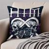 HHim OOrnateES HHeartagram Cushion Cover Pillowcase Antidustmite Invisible Zipper Short Plush Sofa Cushion