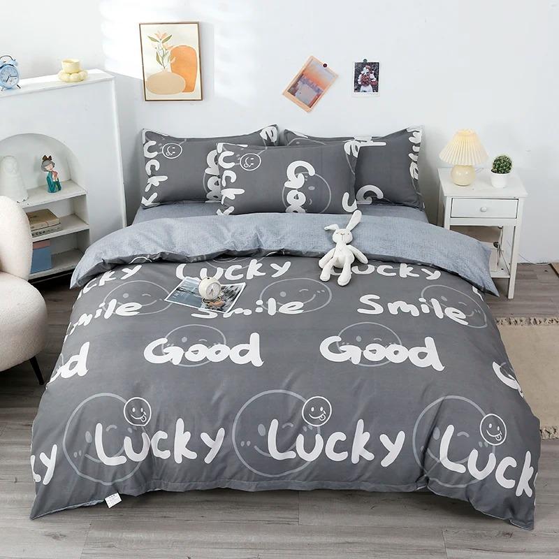 

Comforter Snowflake Print Winter Theme Christmas Illustration Decorative 3Piece Bedding Set Full Size S Decor Comforter (quilt)-EU Single(135*200cm)3pcs