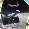 25W Solar Panel Phone Charger IPX6 Waterproof Overvoltage Protection Foldable Design Universal Portable