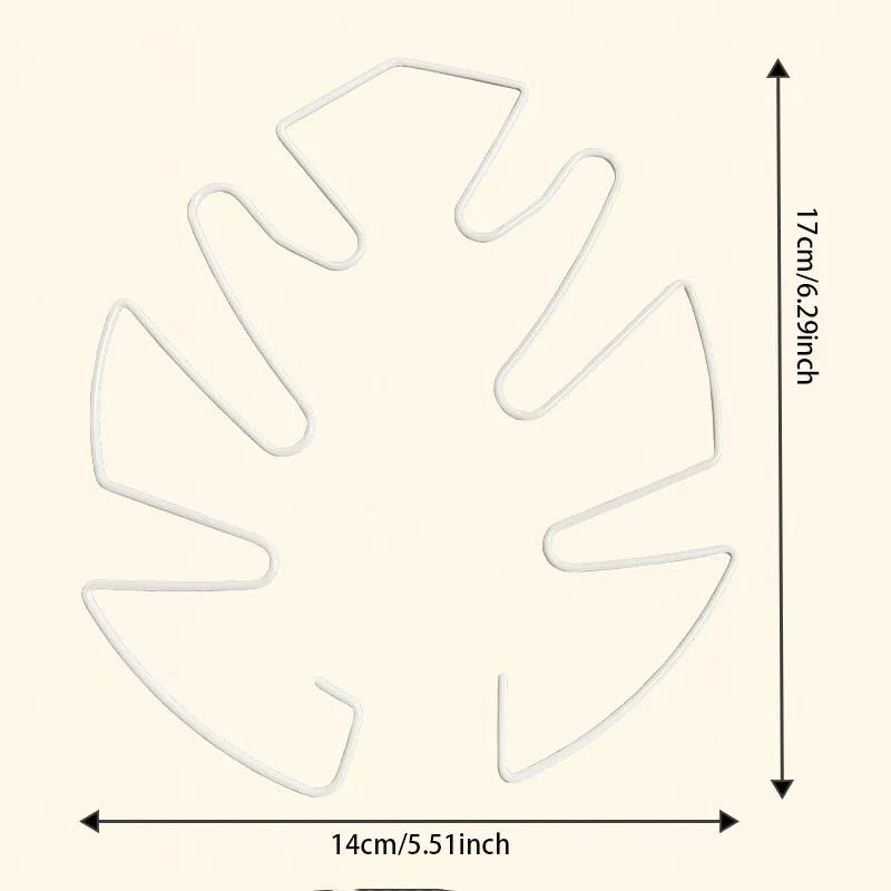 1PCS Large Hanging Plant Stand, Iron Hooks, Suitable For Flowerpot Decoration, Indoor And Outdoor Use Plant Accessories