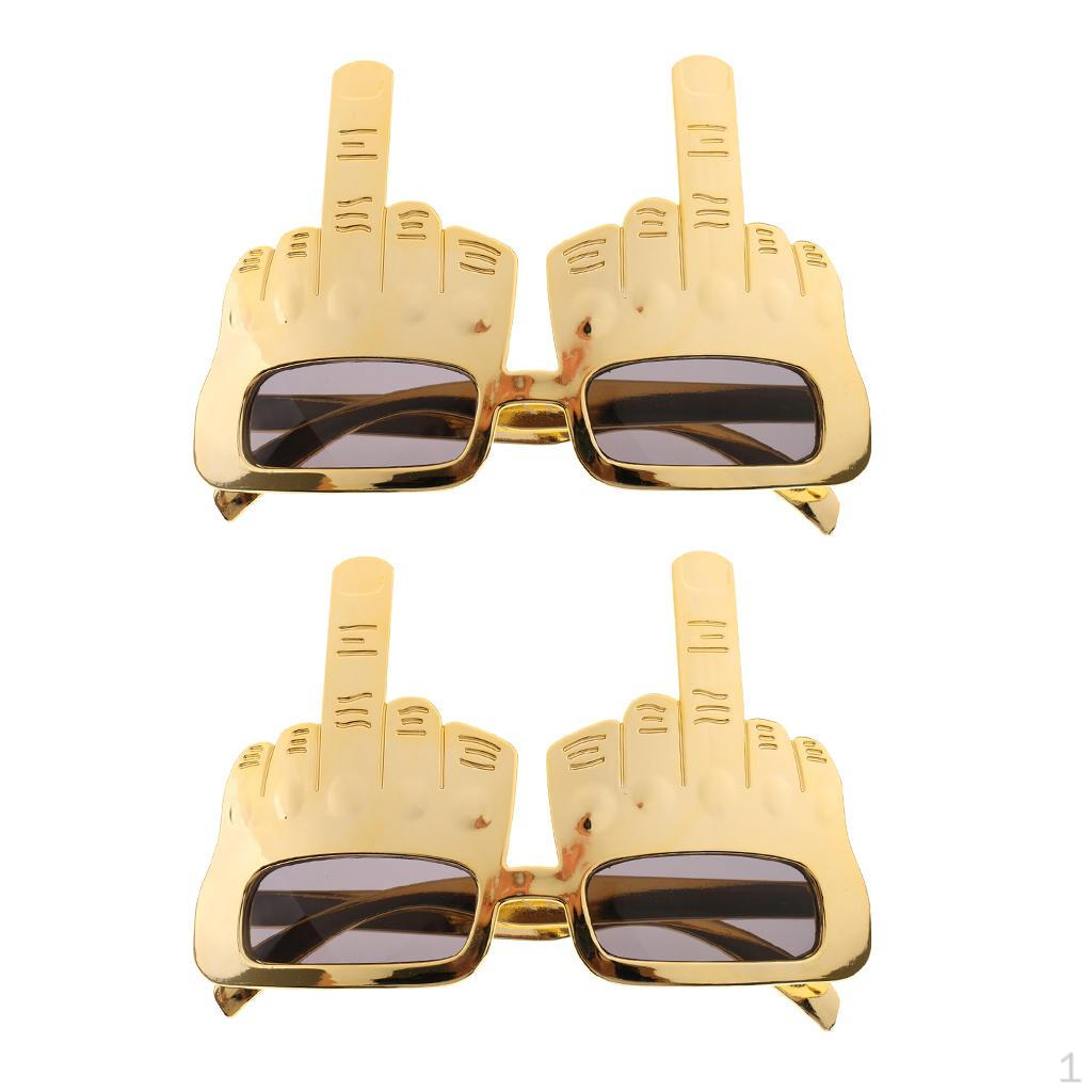 

2 Новинка Солнцезащитные очки с жестом среднего пальца Птица очки для