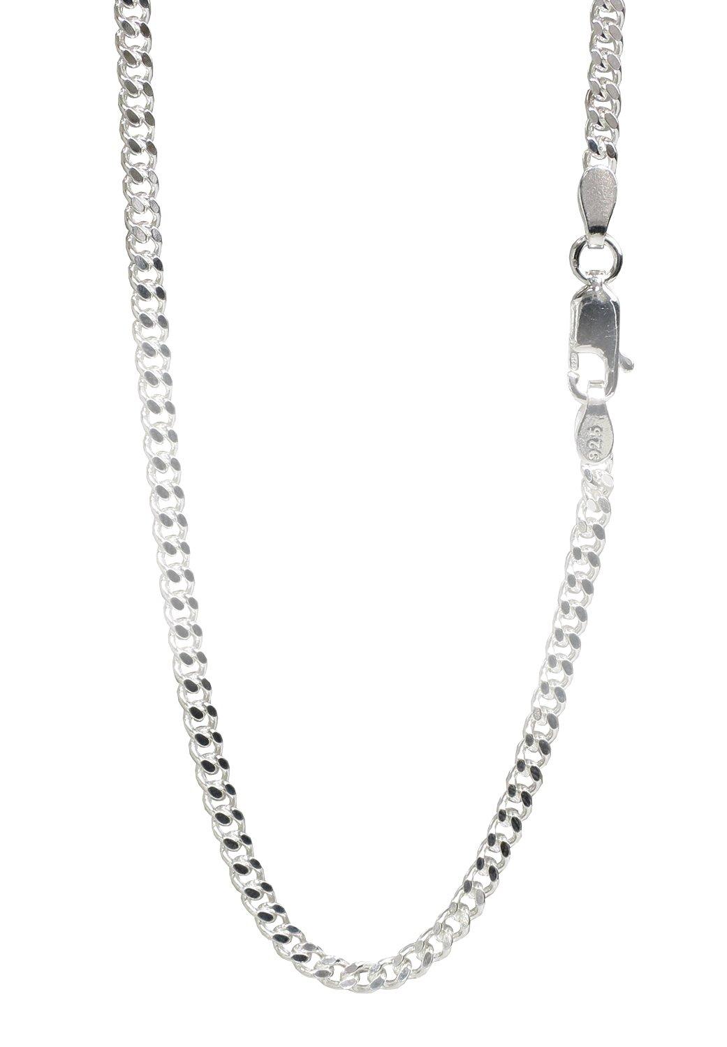 

Gin no Silver 925 Kihei Chain Width Length Chain Necklace Simple Chain Only [Shinjuku Kura] approx. 2.8mm 40-80cm (60см) Женские Мужские