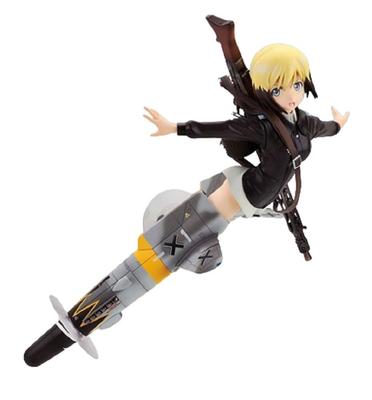 Strike Witches 2 Erika Hartmann Scale PVC Painted Finished (1/8 Product)