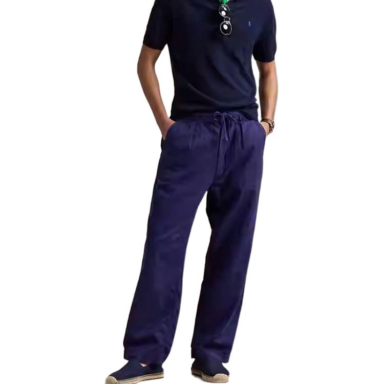 Polo Ralph Lauren SS25 Casual Pants Men's Dark Blue MNPOPNT14H20089-410