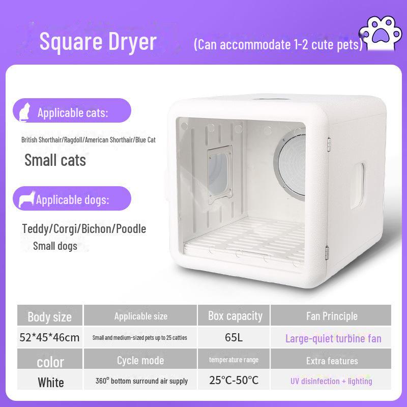 Automatic Pet Dryer Box for Cats & Small Animals