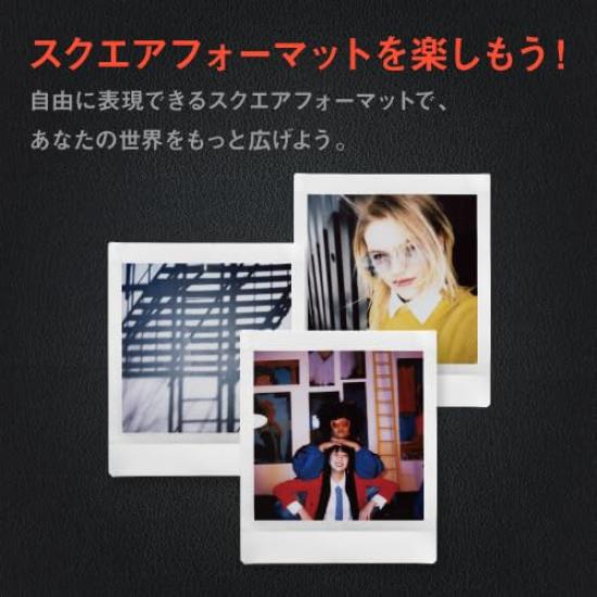 Fujifilm Instant Camera "instax SQUARE" SQ40 Black INS SQ 40