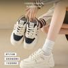 Bread women's shoes spring versatile casual niche original board shoes student sports thick sole heightening little white dad women's shoes