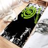 Tappetino per Porta Logo Skateboard E-Element Lavabile Antiscivolo Tappeto per Area Salotto Divani Sedie Tappeti per Area Comodino Cucina