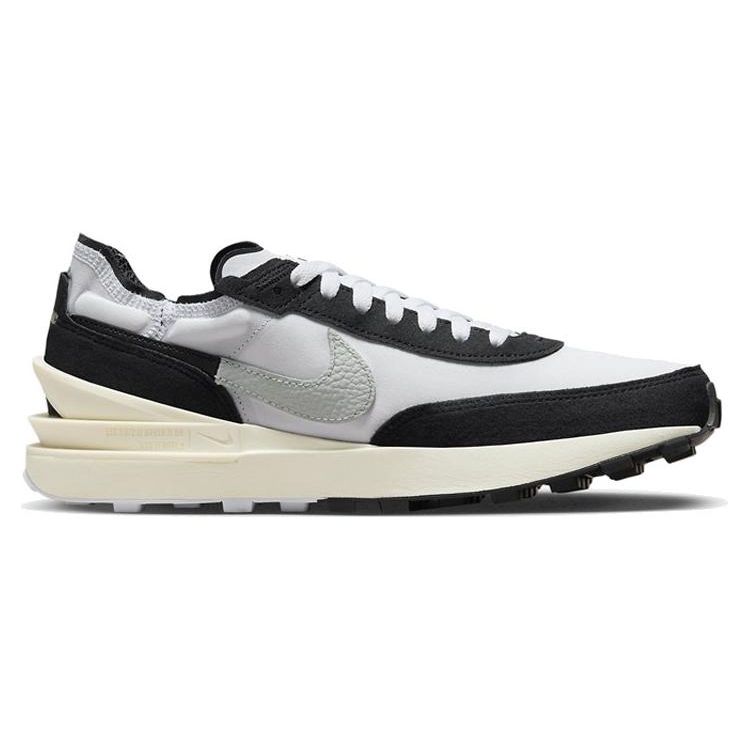 Nike Waffle One SE Split - Panda Men Sneakers White Light-Silver Coconut-Milk DZ2527-100