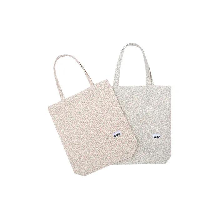 Cotton Flower Big Bag (Light Pink)