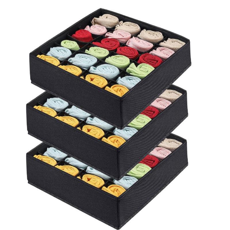 Foldable Large Capacity Underwear & Lingerie Drawer Storage Box