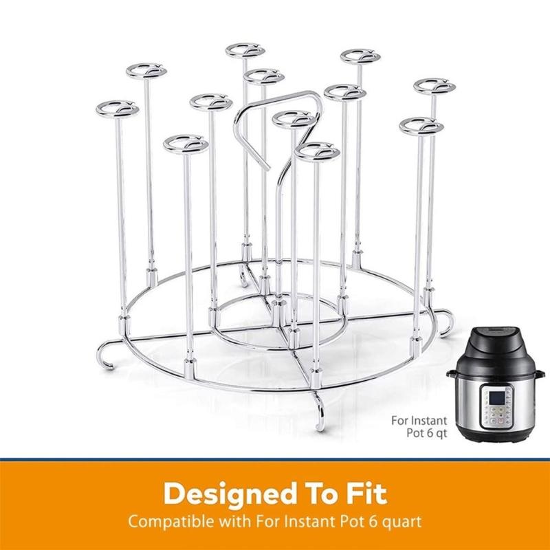 Rotating Grill Basket Stainless Steel Rotating Grill Skewer BBQ Grilling Cage Barbecue Skewer Roasting Rack Kitchen Cage
