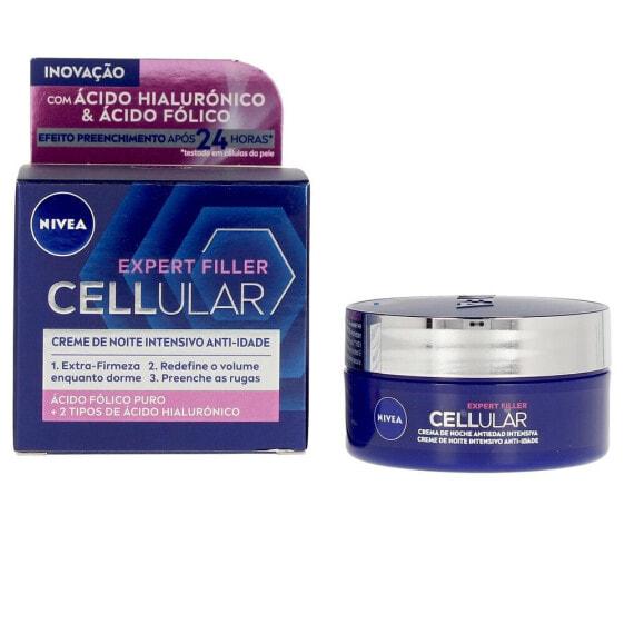 

Ночной Увлажняющий крем Nivea CELLULAR FILLER hyaluronic & folic 50 мл