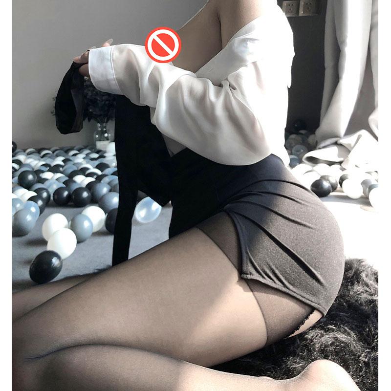 4Pcs/Set Sexy Teacher Suit for Women Role Play Erotic Costume Sex Costumes Cosplay Lingerie