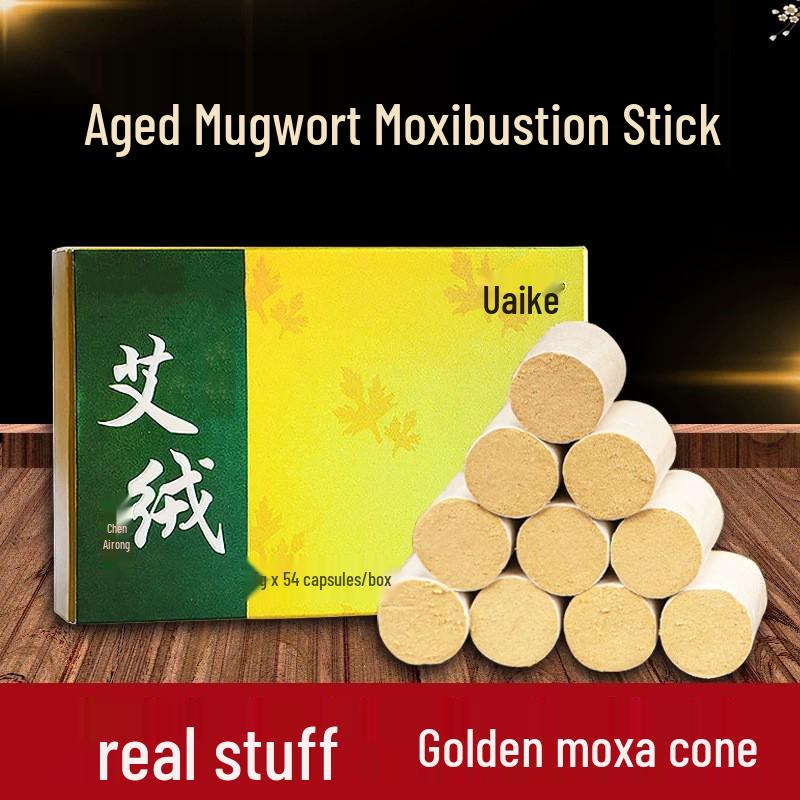 Moxibustion Stick and Smokeless Box Set - Portable Heat Therapy with Paper Tube Design