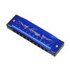 Blues Harps Mouth Organ 10 Holes 20 Tones Harmonica for Beginners, Professionals