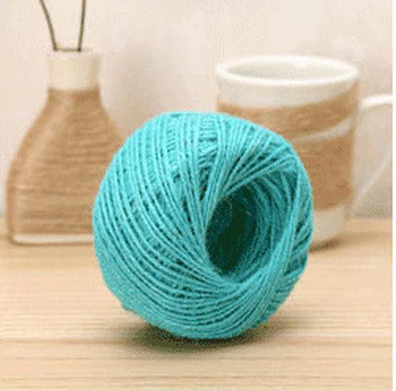 Vintage Style Colored Hemp Rope for DIY and Photo Clips (1.5-2mm, 25m/50m/100m)