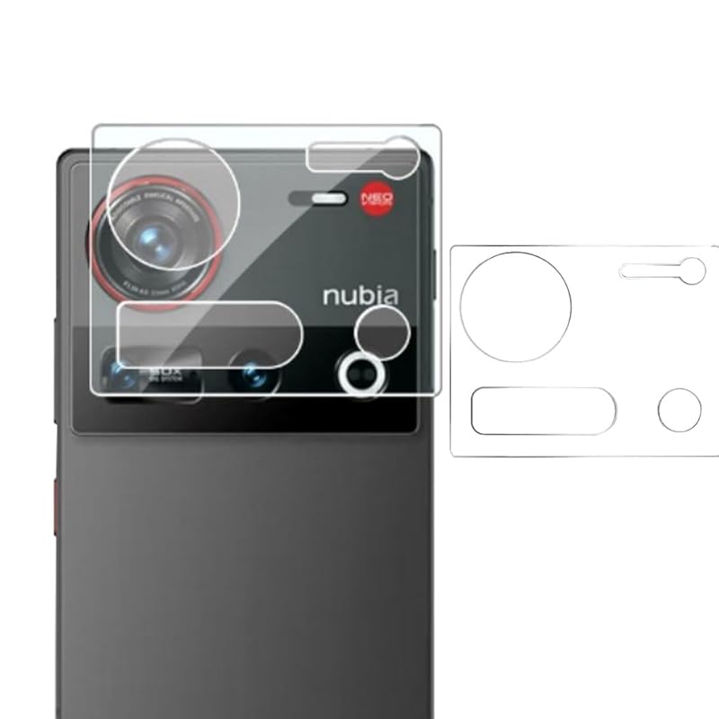 

[Set of 2] For ZTE nubia Z70 Ultra (glass film back) lens protection film glass film protective film [Moahsiuny] Made by Asahi Glass in Japan High