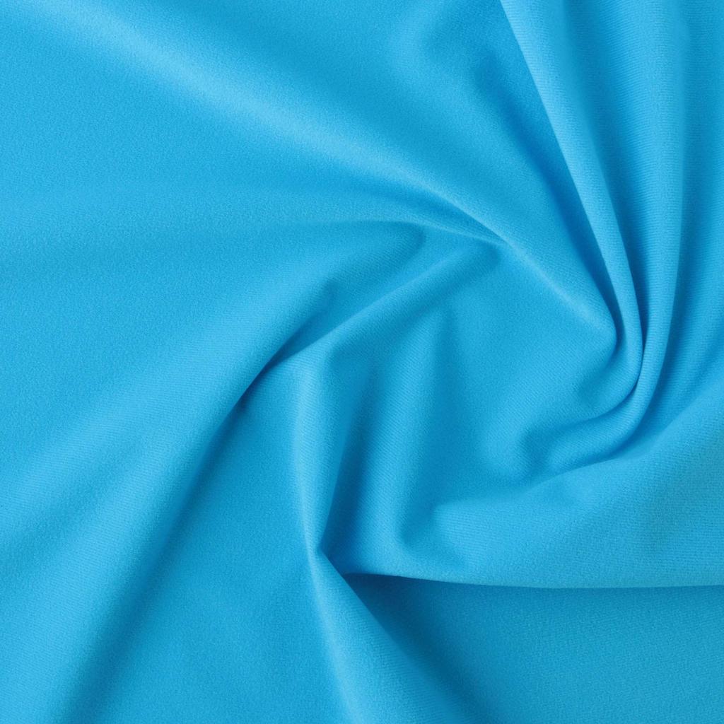 Nippon Chuko NBK Cloth Fabric with Velcro for Toys and Panel Sky 110cm Wide X 4m Kids' Cloth, Theater, Blue, Approx. Cut, WJ2729-17-4M