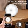 PIR Senzor Pohybu LED Noční Světlo USB Nabíjecí Noční Lampa Pro Kuchyňskou Skříňku Šatní Skříňku Schodiště Bezdrátové Světlo do Skříně