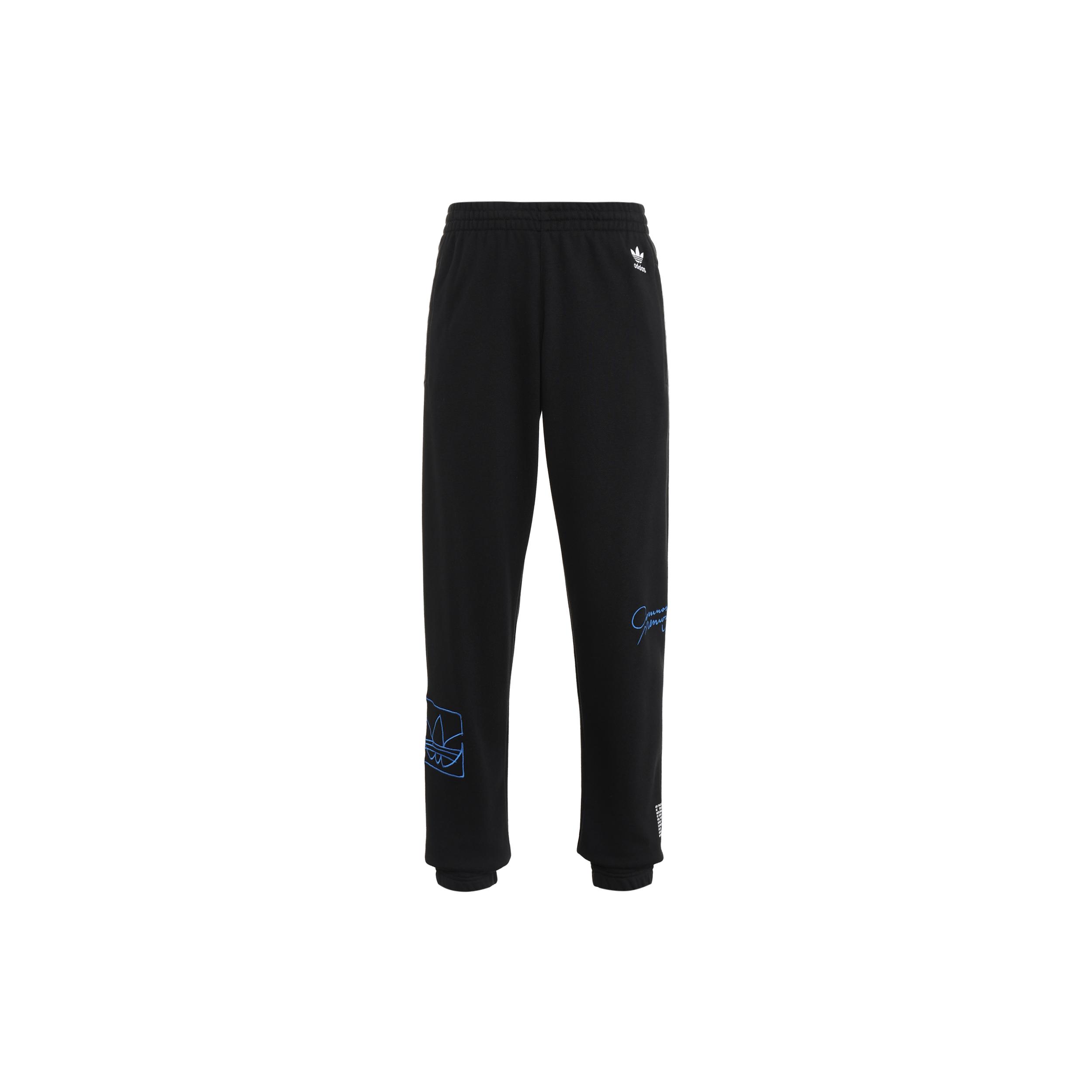 Adidas Originals GRAPHICS COMMON MEMORY Трикотажные брюки-джоггеры Мужские Черный Умеренная манжета H13505 S