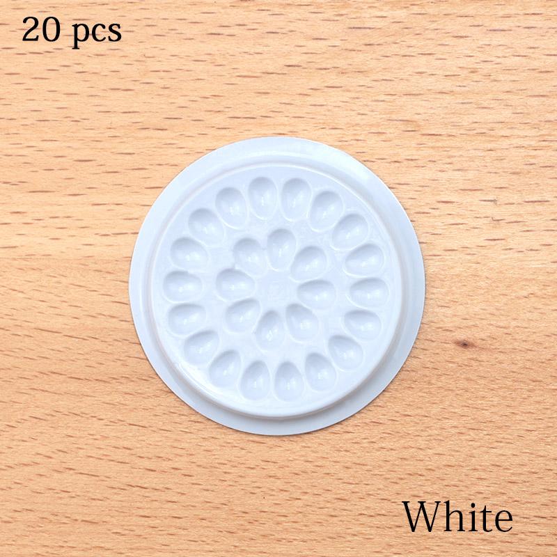 Wholesale Glue Gasket Eyelash Glue Holder Adhesive Pallet Eyelash Extension Glue Pads Stand On Eyelash Plastic Makeup Tools