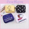 Bolsa de Armazenamento de Personagens Snoopy com Tecido Oxford Multiuso para Meninas e Viajantes