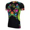 Women's Folk Short Sleeve Rashguard XS Black