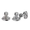 3pcs Camera Screws 3 8in Thread Quick Release Plate Mounting Screw for Photographic Equipment Stand Fill Light Stand