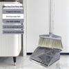 Jiemengzhe Extended Transparent Broom & Dustpan Set